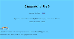 Desktop Screenshot of climberr.com