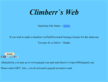 Tablet Screenshot of climberr.com
